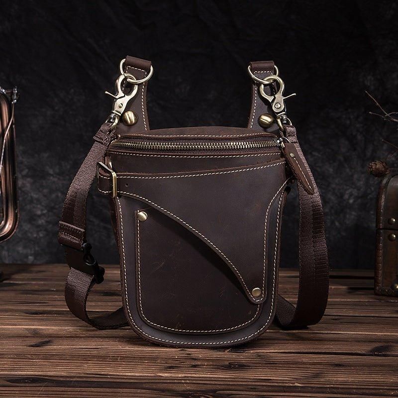 8 Inch Leren Dij Heuptasje