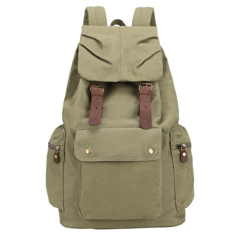 Vintage Katoenen Canvas Rugzak Rugzak